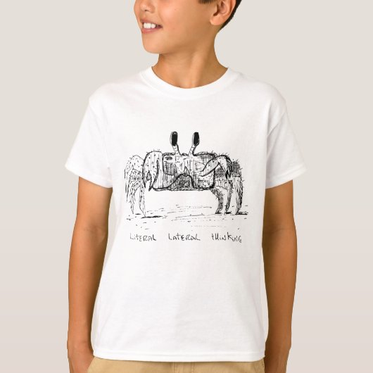 Letterlijke Lateraal Denken T-shirt (Voorkant)