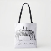 Letterlijke Lateraal Denken Tote Bag (Voorkant)