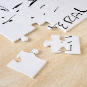 Letterlijke Laterale Denken Legpuzzel (Zijkant)