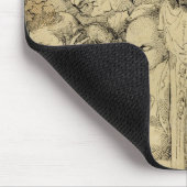 Letterlijke tekens rond de medaille muismat (Hoek)