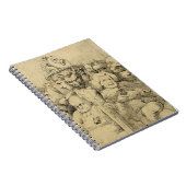 Letterlijke tekens rond de medaille notitieboek (Rechterzijde)