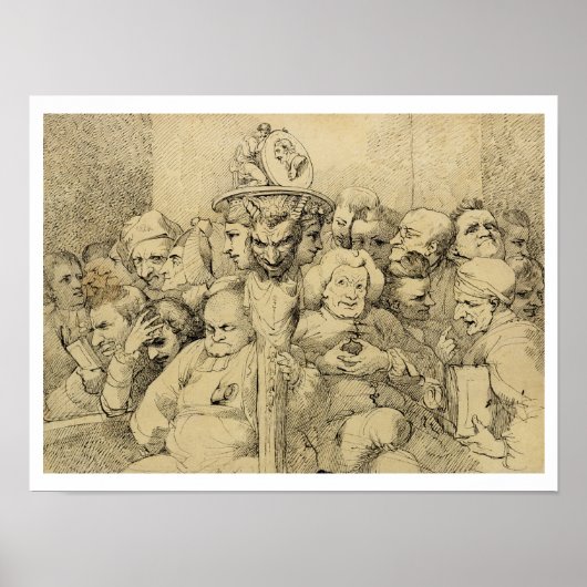 Letterlijke tekens rond de medaille poster (Voorkant)