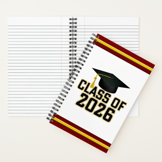 Letterman Afstudeerklas 2026 Notitieboek (Binnen)