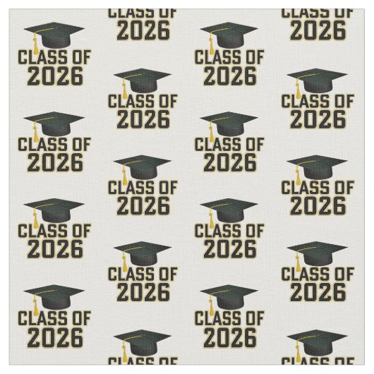 Letterman Afstudeerklas 2026 Stof (Close Up)