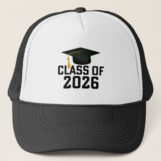Letterman Afstudeerklas 2026 Trucker Pet (Voorkant)
