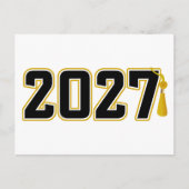 Letterman Afstudeerklas 2027 Briefkaart (Voorkant)