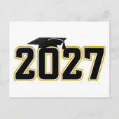 Letterman Afstudeerklas 2027 Briefkaart (Voorkant)