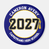 Letterman Afstudeerklas 2027 Magneet (Voorkant)