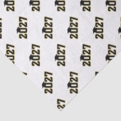 Letterman Afstudeerklas 2027 Tissuepapier (Detail)