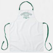 Letterman Christmas Crew Collegiate familienaam Schort (Voorkant)