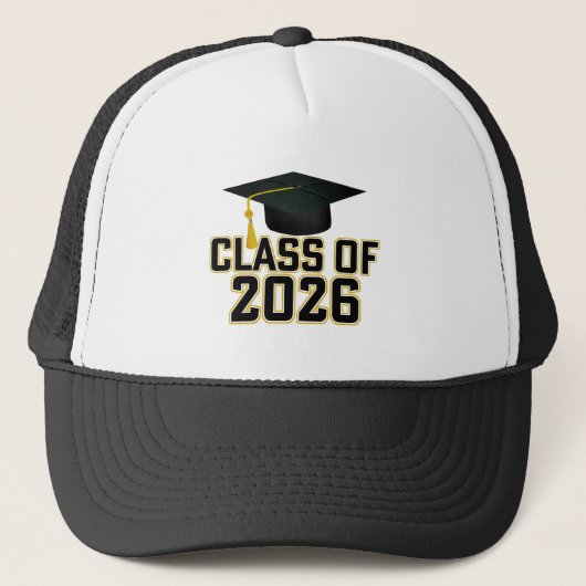 Letterman Class of 2026 Graduation Trucker Pet (Voorkant)