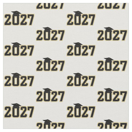 Letterman Class of 2027 Graduation Stof (Close Up)