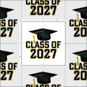 Letterman Class van 2027 Afstuderen Stof (Delen)