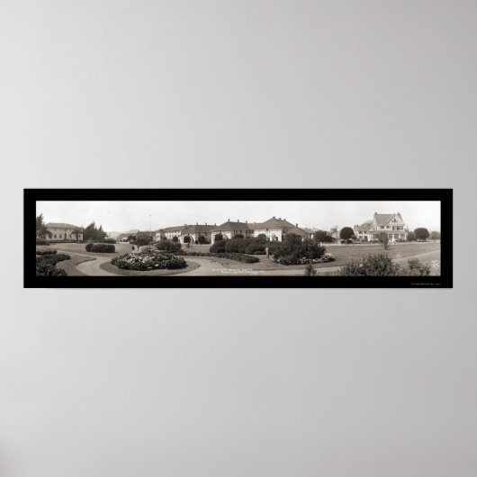 Letterman Hospital San Francisco Foto 1920 Poster (Voorkant)