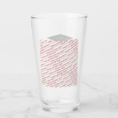 Letterman Klas van 2027 Foto Afstuderen Glas (Achterkant)