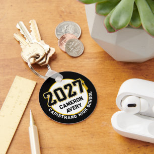 Letterman Klas van 2027 Foto Afstuderen Sleutelhanger