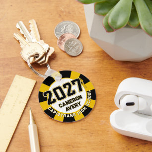 Letterman Klas van 2027 Foto Afstuderen Sleutelhanger