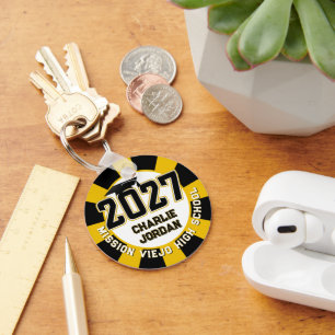 Letterman Klas van 2027 Foto Afstuderen Sleutelhanger