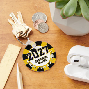 Letterman Klas van 2027 Foto Afstuderen Sleutelhanger