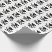 Letterman Klasse van het Afstuderen 2026 Cadeaupapier (Hoek)