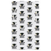 Letterman Stijl Klasse van 2025 Afstuderen Klein Cadeauzakje (Achterkant)