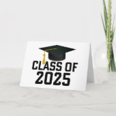 Letterman Style Class van 2025 Kaart (Voorkant)