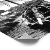 Lettermore Galway Ireland Old Fishboot Poster (Hoek)