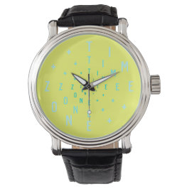 Letternummers Horloge