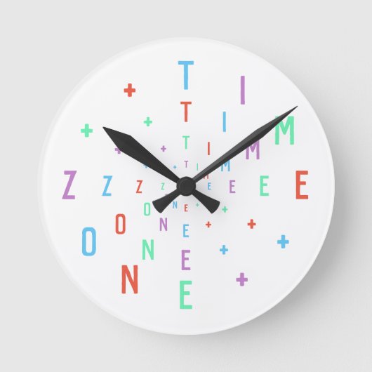 Letternummers Ronde Klok (Voorkant)