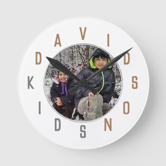 Letternummers Ronde Klok (Voorkant)