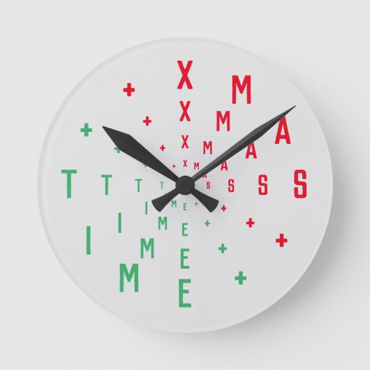 Letternummers Ronde Klok (Voorkant)