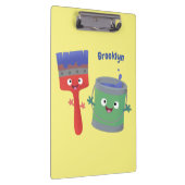 Letterpenseel- en tekentekentekentekens klembord (Rechts)