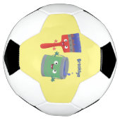 Letterpenseel- en tekentekentekentekens voetbal (Gedraaid)