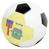 Letterpenseel- en tekentekentekentekens voetbal (Drie kwart)