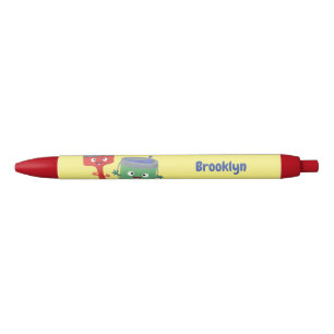 Letterpenseel- en tekentekentekentekens zwarte inkt pen
