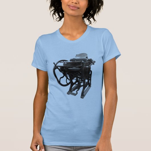 letterpress 1888 petite t-shirt (Voorkant)