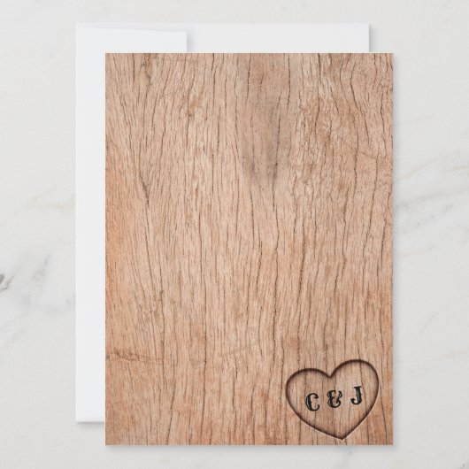 Letterpress 50e Jubileum Celebration Kaart (Achterkant)