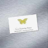 Letterpress Butterfly Visitekaartje Magneet (Voorbeeld)