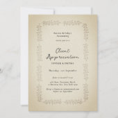 Letterpress Client Appreciation Business Kaart (Voorkant)