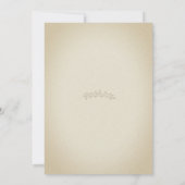 Letterpress Client Appreciation Business Kaart (Achterkant)