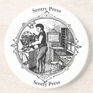 Letterpress Kelsey onderzetter