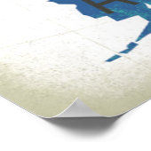 Letterpress USA Map Poster (Hoek)