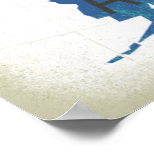 Letterpress USA Map Poster (Hoek)