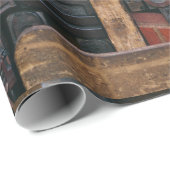 Letterpress Wood Type Decoupage Cadeaupapier (Rol Hoek)