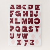 Letters A tot en met Z Legpuzzel (Verticaal)