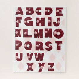 Letters A tot Z Legpuzzel