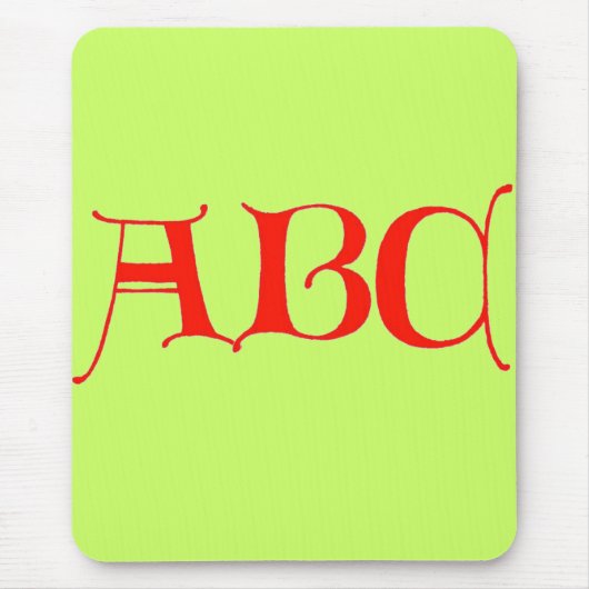 Letters ABC-Muismat Muismat (Voorkant)