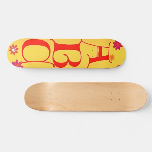 Letters ABC Skateboard (Horizontaal)