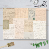 Letters And Postcards Tissuepapier