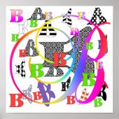 letters B en B Poster (Voorkant)